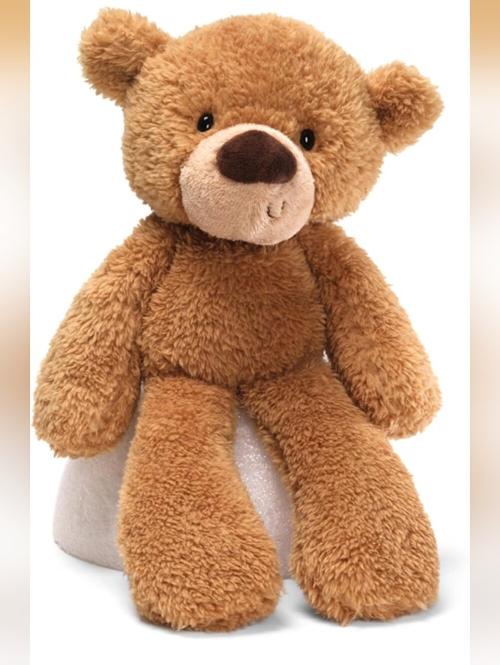 GUND Fuzzy  Tan Teddy Bear